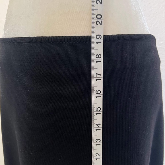 CELINE Paris Black Wool Knit Skirt - Picture 5 of 6